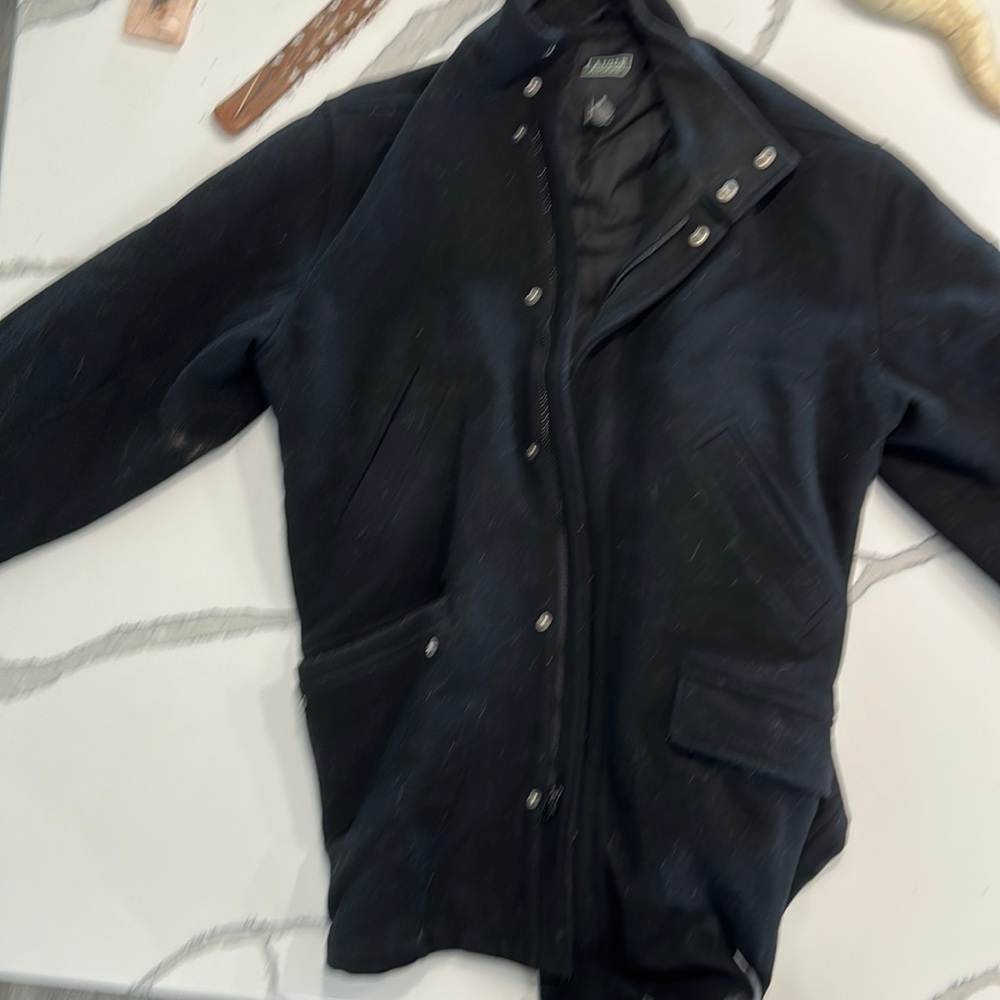 Aigle Brand Men’s Heavy  Coat - XL - Black